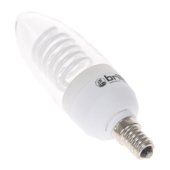 Лампа энергосберегающая 7W/864 E14 CW C37-PA 220V | Зображення 1