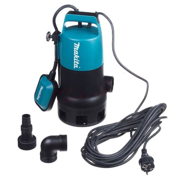 Насос занурювальний для брудної води Makita PF0410 | Зображення 1