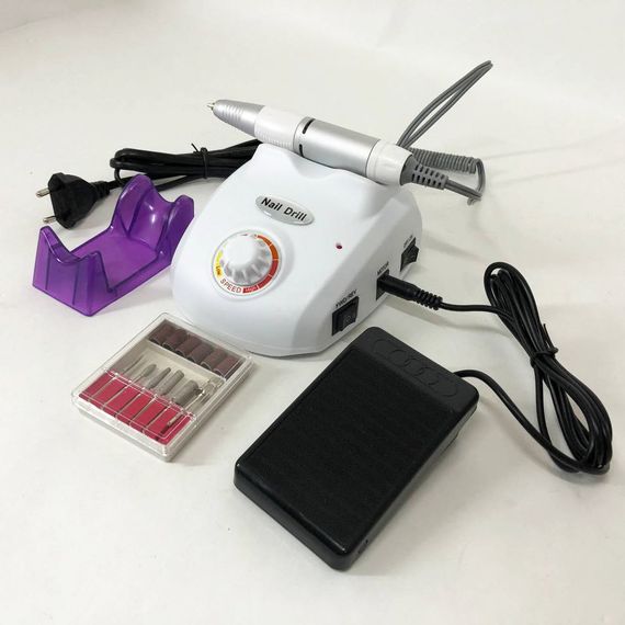 Фреза для нігтів і педикюру Pro Nail Drill белый, Апаратні інструменти для манікюру SJ-43 | Зображення 1