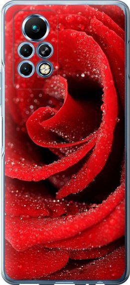 Чехол на Infinix Note 11 Pro Красная роза "529u-2865-17620"