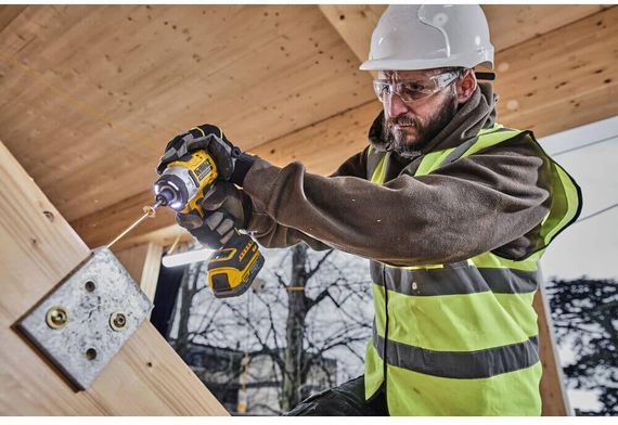 Шуруповерт ударний акумуляторний безщітковий 282Нм DeWALT DCF860E2T | Зображення 7