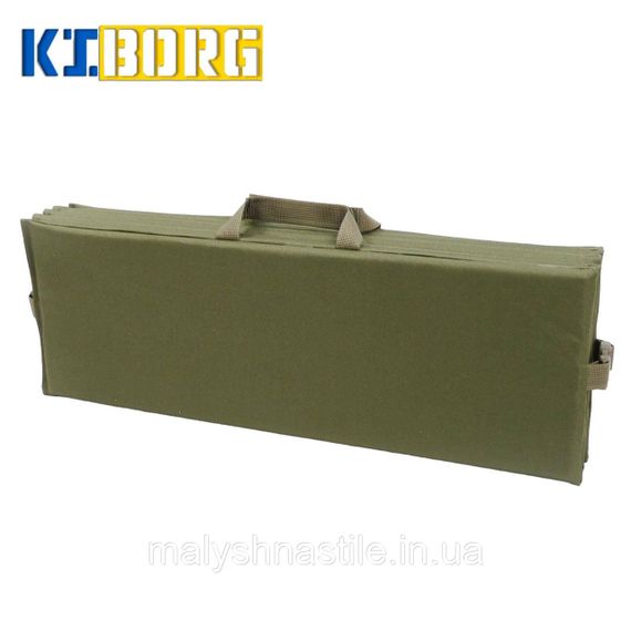 Каремат тактичний розкладний олива