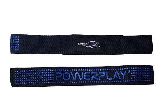 Лямки для тяги PowerPlay 7064 Чорно-Сині | Зображення 1