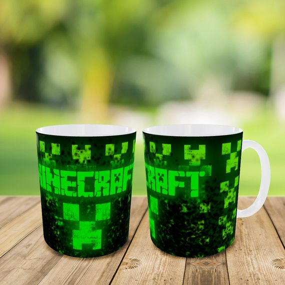 Детский набор Minecraft сумка-бананка + керамическая кружка с принтом (5575) | Зображення 3