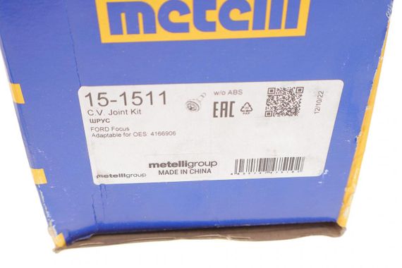 ШРКШ зовнішній Ford Focus I 1.8 TDCI 01-04 25z 24z 52.7mm 84.6mm  15-1511 | Зображення 6