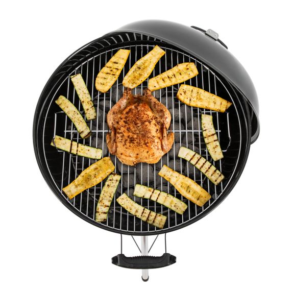 Вугільний гриль Weber Original Kettle E-5710 57 см, чорний | Зображення 2