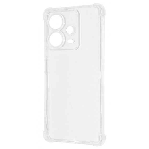 Чохол WXD Силікон 0.8 mm HQ Xiaomi Redmi Note 12 Pro 5G clear