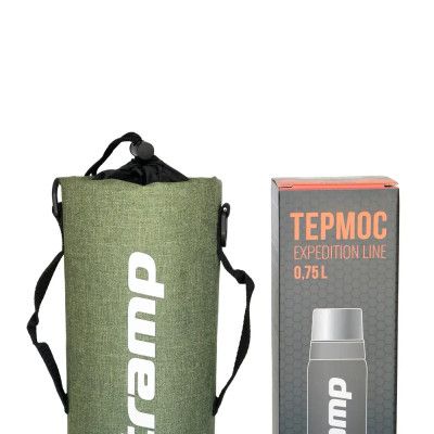 Чехол для термоса Tramp TRA-289-olive-melange 0.75 л оливковый | Зображення 5