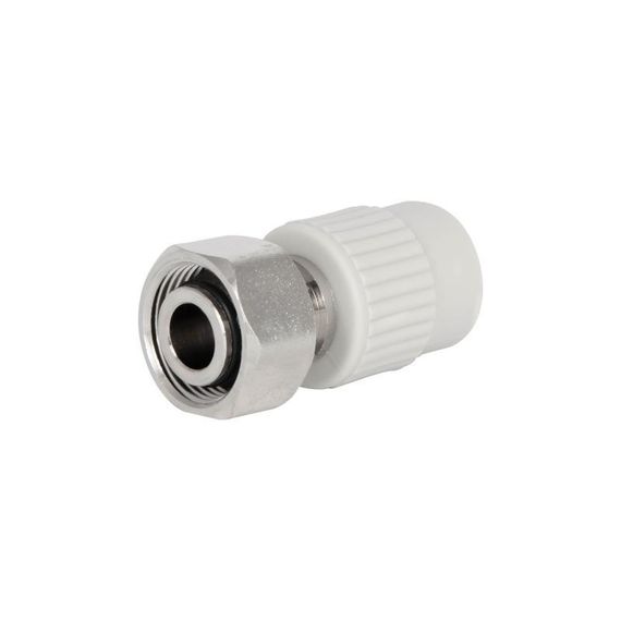 Муфта под Евроконус PPR с накидной гайкой Thermo Alliance 20х3/4" ВР с латунным штоком | Зображення 4