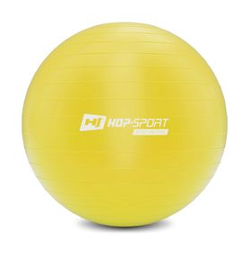 Фітбол Hop-Sport 45см жовтий + насос 2020