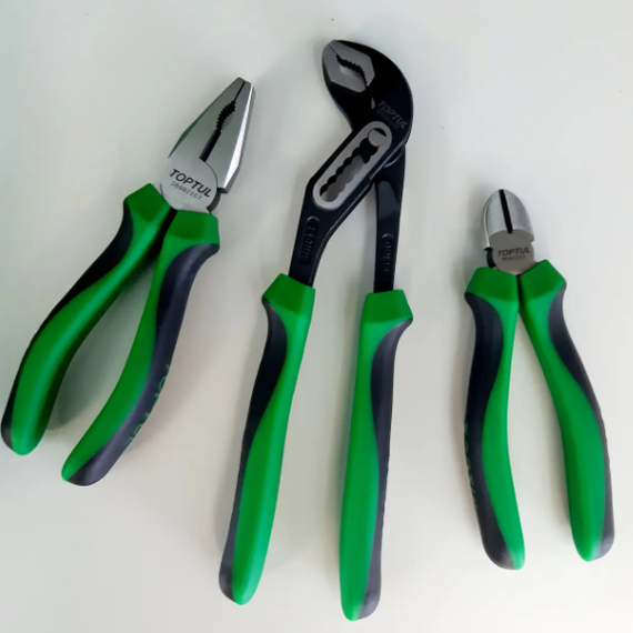 Универсальный набор комбинированого инструмента 1/4", 1/2", 130ед (12-гр) TOPTUL GCAI130T1 | Зображення 4