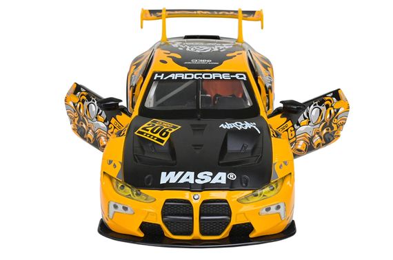 Машина металева АВТОПРОМ 68296A(Y)1:24 BMW M4 GT3, батар,світло, звук, відкр.двері, кор. 26.5x13.5x1см | Зображення 3