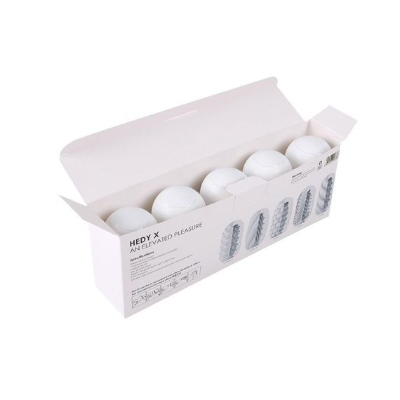 Набор яйц-мастурбаторов Svakom Hedy X- Mixed Textures sexstyle | Зображення 1