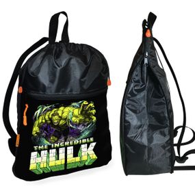 Рюкзак-мешок для школы с Халк "Hulk" детская сумка для обуви и спортивной одежды (01487)