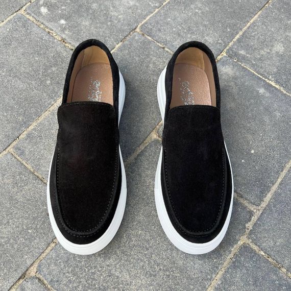 Современные замшевые мужские мокасины 40 размер | Зображення 4