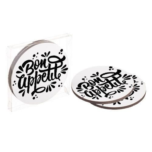 Підставки під гаряче Coaster Bon appetite (корок) 10 см