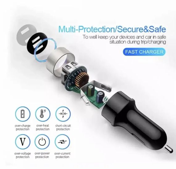 USB зарядка в машину | Зображення 3