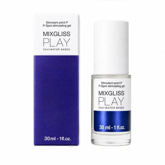 Анальна стимулювальна змазка MixGliss PLAY P-Spot Stimulant (30 мл), ефект 2в1 тепло-холод Sex Aura