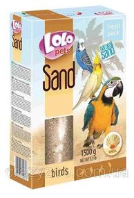 Пісок для птахів Lolo Pets з мушлями 1.5 кг LO-72081