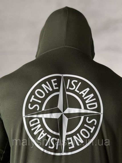 Худи maklin  Stone island oliva ВТ5074 | Зображення 3