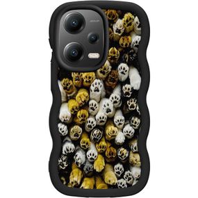 Чехол TPU Cloudy Pictures для Xiaomi Poco X5 5G / Redmi Note 12 5G Paws