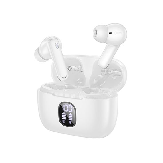 Бездротові TWS навушники BOROFONE FQ7 Treasure ANC+ENC White