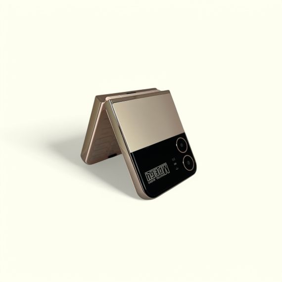 Кнопочный мобильный телефон раскладушка AIEK Flilo 4 на 4 сим карты Gold | Зображення 3