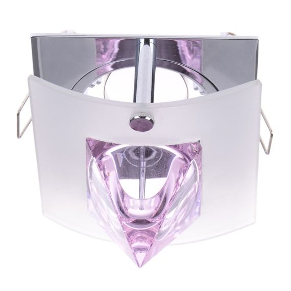 Светильник точечный декоративный HDL-DS 60 CHR/PINK MR16