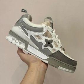 Кросівки Lou1is Vu1it1ton Skate Sneaker  White Grey