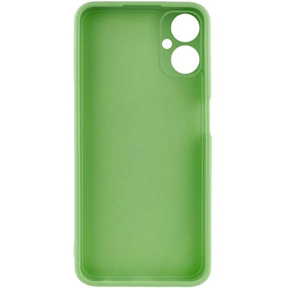 Силиконовый чехол Candy Full Camera для TECNO Spark 9 Pro (KH7n) Зеленый / Green | Зображення 1