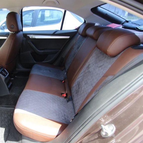 Чохли на сидіння з екошкіри та антари Dacia Logan 1 поколение 2008-2013 EMC-Elegant | Зображення 6