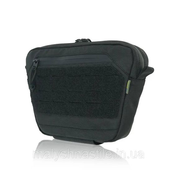 Сумка-напашник XL з балістичним пакетом 1 клас захисту Kiborg GU Сordura Black | Зображення 2
