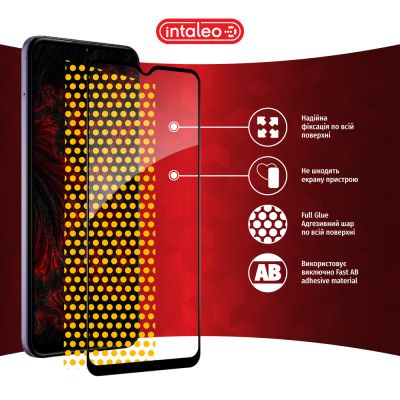 Стекло защитное Intaleo Full Glue Nokia G42 5G Black (1283126582127) | Зображення 6