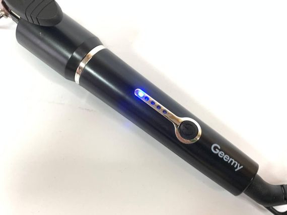 Тонка плойка для афро кучерів з затиском Geemy GM-2825 (діаметр 9мм) | Зображення 6