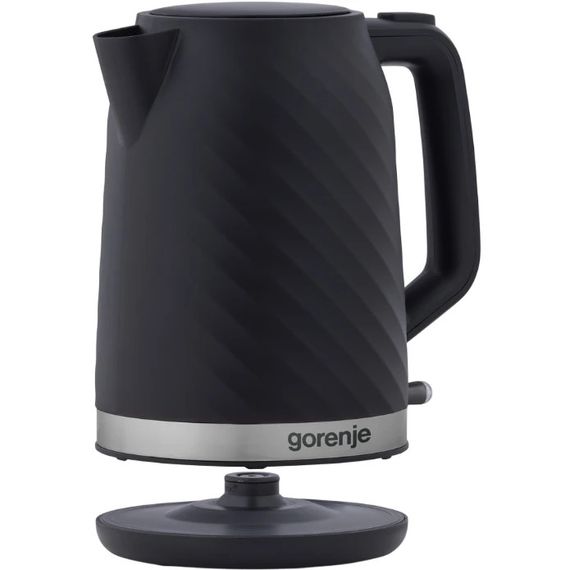 Електрочайник Gorenje K17SPB 1.7 л чорний | Зображення 1