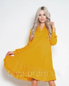 Плаття для жінок колір гірчичний розмір L, M, S, XL FI_001047