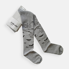 Колготки для хлопчика ТМ TwinSocks з принтом кажана та павука 98-104, 110-116, 116-122 Сірий, 116-122/6-7 років