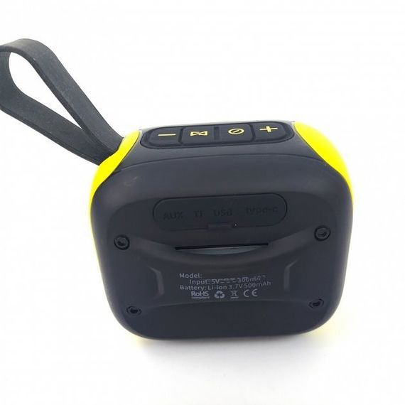 Портативна колонка XPRO A22 5Вт USB, AUX, FM, Bluetooth жовта (A22) | Зображення 4