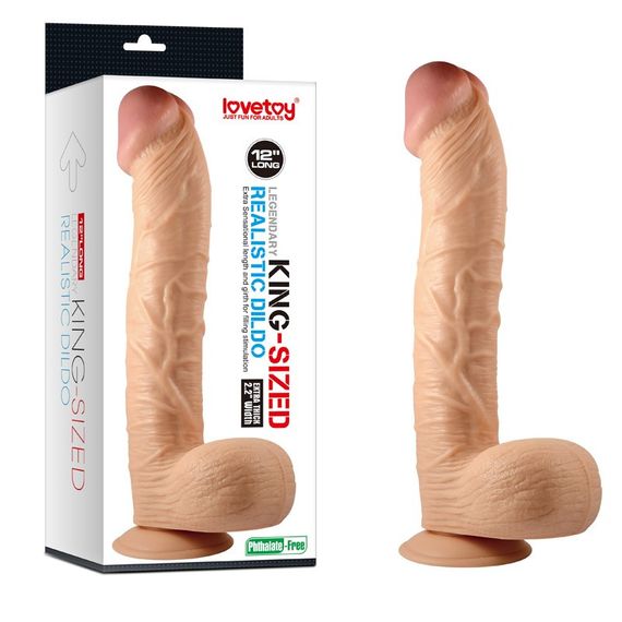 Фалоімітатор 12 Legendary King-sized  Realistic Dildo Sex Aura | Зображення 1