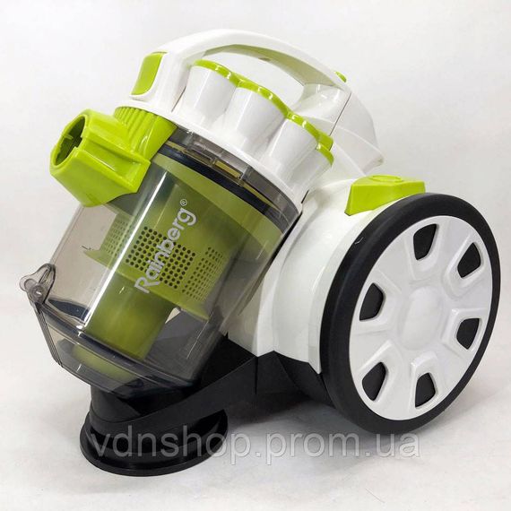 Потужний побутовий циклонний пилосос Rainberg RB-651 2500 Вт, Пилосос циклонного типу з нера фільтром VD-51 | Зображення 8