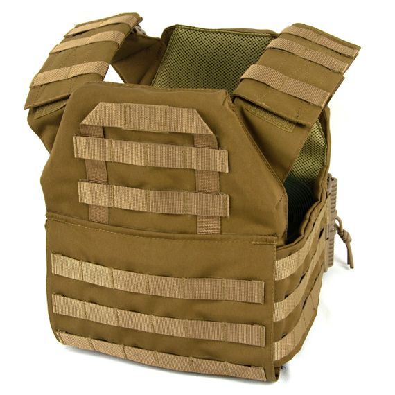 Плитоноска Plate Carrier зі швидким скиданням Cordura 600 D Койот (coyote) | Зображення 1