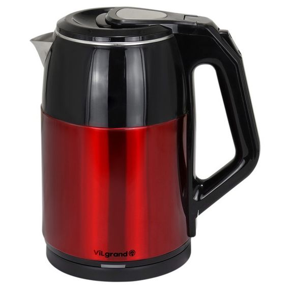 Електрочайник ViLgrand VS-20216 RED 2 л ER-30