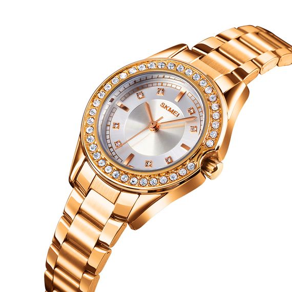 Жіночий годинник Skmei 1534GD Gold | Зображення 1