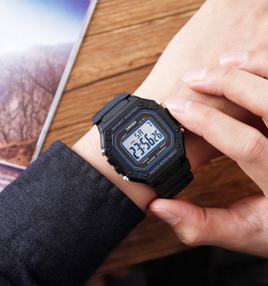 Skmei 1496BKWT Black-White | Зображення 3