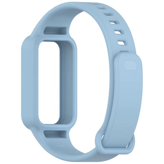 Силиконовый ремешок для Xiaomi Mi Smart Band 9 Active Blue | Зображення 1