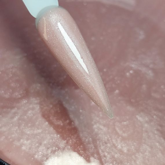 Гель для нарощення нігтів Польща Glitter Cover Light 5мл | Зображення 3