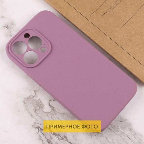 Чехол Silicone Case Full Camera Protective (AA) NO LOGO для Apple iPhone 16 Plus (6.7") Лиловый / Lilac Pride | Зображення 2