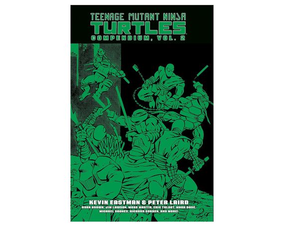Книга - комікси англійською мовою Черепашки-ніндзя Teenage Mutant Ninja Turtles Compendium, Vol. 2