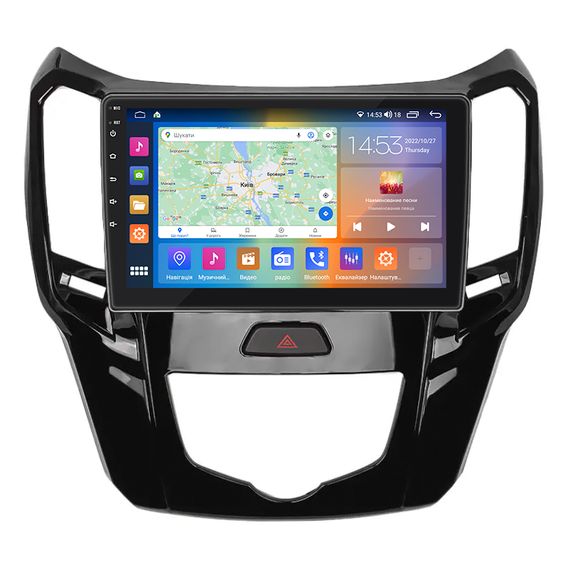 Штатна магнітола Lesko для Great Wall Hover M4 2012-2017 екран 10" 4/64Gb CarPlay 4G Wi-Fi GPS Prime