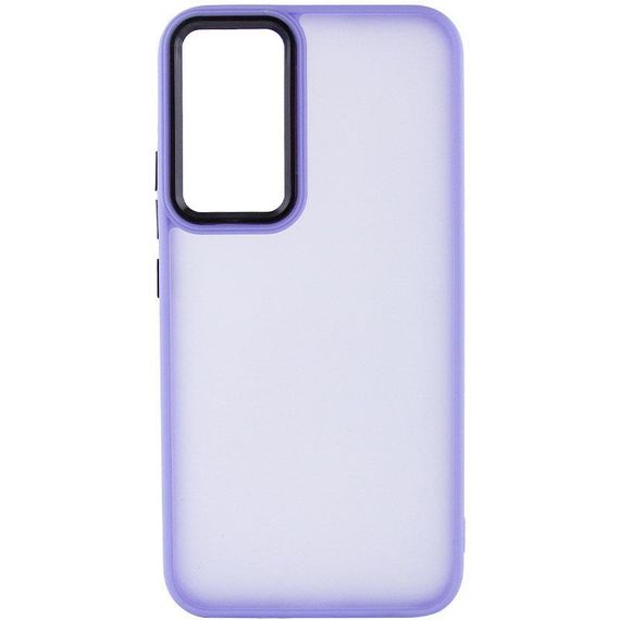 Чохол TPU+PC Lyon Frosted для Samsung Galaxy S25 Ultra Purple | Зображення 1